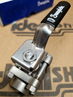  Swagelok SS-63TF8-KL-T 1/2" FNPT Stainless 3-Piece Ball Valve 2200 PSI Image