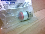  Allen Bradley 800EM-E4 Extended Red Push Button Image