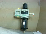  Numatics C32C-04ACDG Filter Regulator 1/2"NPT w/ VS32-04 Image