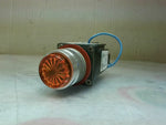  Allen Bradley 800MR-QT24AK /D Switch Amber Pilot Light 24V Image