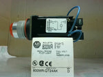  Allen Bradley 800MR-QT24AK /D Switch Amber Pilot Light 24V Image