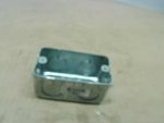 Thomas & Betts 58371 Galvanized Steel Utility Box (50PCS) 3/4" 2-1/8"W x 4" Image