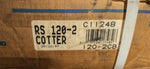  Tsubaki RS-120-2RP Double Roller Chain Riveted 1-1/2" Pitch 10FT Image
