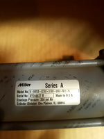  Miller A90B2B-250-350-63-N119 MP3 Pneumatic Cylinder 2.5" Bore x 3.5" Stroke Image