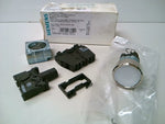  Siemens 3SB3647-0AA61 0CC0 White Illuminated Pushbutton Switch 22mm 1NO 1NC Image