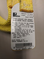  MSA 501562 MSA Twin Leg Lanyard with Integral DynaBrake Shock Absorber Image