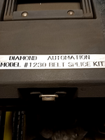  Diamond Automation 1231 Belt Splicing Kit V Section Belt Splicing Image