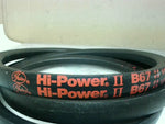  Gates B67 Hi-Power II V-Belt 5/8" x 70" Image