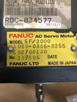  Fanuc A06B-0346-B255 AC Servo Motor 5F/3000 Image