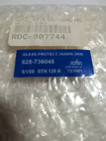  Rofin-Baasel 625-736045 Protective Glass 160mm 3mm for Marking Chamber Image