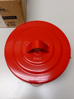  Justrite 10295 Bench Can 1/2 Gal Galvanized Steel Red Image