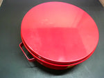  Justrite 10295 Bench Can 1/2 Gal Galvanized Steel Red Image