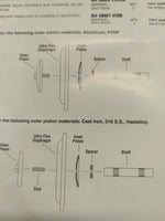  Wilden M4 Pump Repair Kit 04-9274-99 Kit Ultra-Flex VITON/PVDF Image