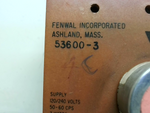  Fenwal 53600-3 Temperature Controller Image