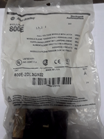  Allen Bradley 800E-2DL3GX02 Power Module Red 075-25mm  (18-12AWG) BULB NO CAP Image