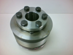  R+W BK3/150/75 Metal Bellows Coupling with Conical Clamping Hub 25mm Bore x 19mm Bore Image