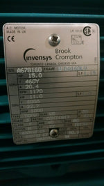  Brook Crompton W-DA160LV AC Motor Image