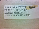 KRAUS & NAIMER 02555.809 AUXILIARY SWITCH Image