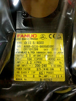  Fanuc A06B-0235-B605 #S000 AC Servo Motor AiS 8/4000 Image