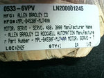 Allen Bradley MPL-B4530F-MJ74AA Kinetix AC Servo Motor 460V! Image