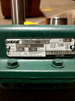  DODGE TA0107L31 Taper Bushed Reducer 30.942:1 Ratio! Image