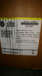  Allen Bradley 1336-B015-EAE-S1 15HP Adjustable Frequency AC Drive Image
