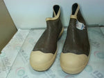  Servus ANSI Z41 PT99 Mens Size 9 Steel Toe Rubber Service Boots Brown Image