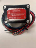  Honeywell EXD-AR-3 Explosion Proof Snap Switch Side Rotary 2NC/2NO DPDT 3FT Cable Image
