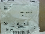  Allen-Bradley 800T-XA1 /B Shallow Contact Block 1 NCLB 1 NO Image