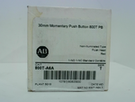  Allen Bradley 800T-A6A /T Red Momentary Push Button 1-NO/NC Image