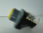  Allen Bradley 800T-A9A Yellow Push Button Operator Flush Button Type 1 Image