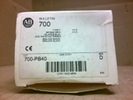  Allen Bradley 700PB40 Auxillary Contact Second Deck 10A 4 NO Contacts Image