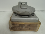  Hubbell 20405 Cast Aluminum Lift Cover Plate for 20403 Outlet Image