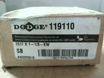 DODGE 119110 TAPER LOCK BUSHING Image