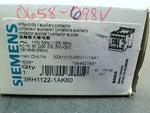  SIEMENS 3RH11221AK60 CONTACTOR Image