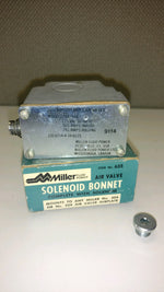  Parker Miller Fluid Power 330-621A-4-10-0115 Solenoid Bonnet Valve Image