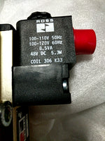  Ross W6076B4401 Single Solenoid Valve 5/2 Pilot Controlled 120VAC 48VDC Image