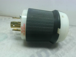  Hubbell HBL2431 Twist Lock Plug 20A 3PH 3P 480V 4 Wire Image