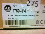  Allen Bradley 1769-IF4 CompactLogix Input Module 4Ch Analog Factory Sealed Image