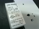  Allen Bradley 140M-C-ASA11 Series A Auxiliary Contact Block Right Side Mounted 1 N.O. 1 N.C. Image
