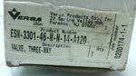  Versa ESM-3301-46-M-N-14-A120 Solenoid Valve 3 Way 120 Volts 8 Watts Image