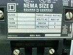  Square D 8536 SBG-2 Motor Starter 110-120 VAC w/ Enclosure Image