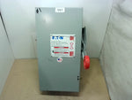 Eaton DH362FGK 3-Pole Fusible 60A Heavy Duty Safety Switch 600V 60Hz Image