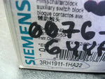  Siemens 3RH1911-1HA22 Auxiliary Block 2NO/2NC Image