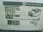  Telemecanique LR2D1304 Thermal Overload Relay 0.40-0.63A Image