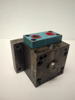  ROTAC EX-CELL-O MPS-3-2-1V Oil Actuator 1-1/4" Shaft 1/4" Keyway 3/4" Ports Image