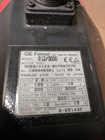  Fanuc A06B-0143-B075 #7076 AC Servo Motor a12/3000 Image