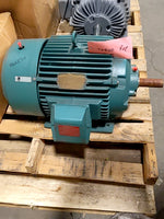  Reliance Electric 10HP AC Motor 1765rpm 256U Frame 460VAC 3PH Mfg# P25G3107F Image