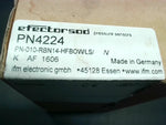 IFM PN4224 Efector Pressure Sensor 1/4 Inch NPT Supply Factory Sealed Image