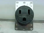 Hubbell HBL9367 Receptacle 50A 250VAC 2 Pole 3W Image